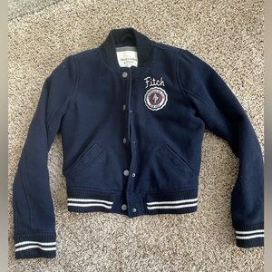 Abercrombie and Fitch varsity jacket kids size medium